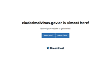 Tablet Screenshot of ciudadmalvinas.gov.ar